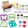 Kit Cortador De Figuras Moldes Para Lonchera 34 Pzs