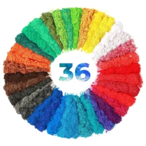 Kit Pigmentos Para Resina Y Manualidades 36 Bolsas X 3 Gr
