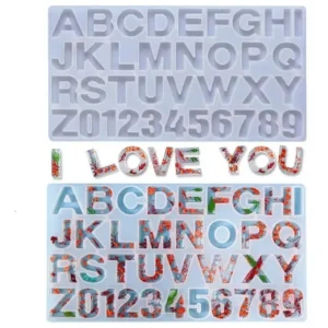 Molde de Silicona Letras Grandes