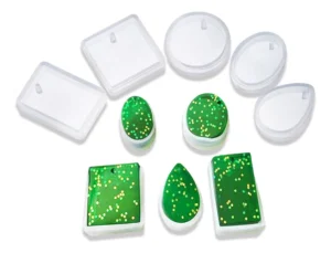 Set Moldes de Silicona Dijes x 20 Piezas